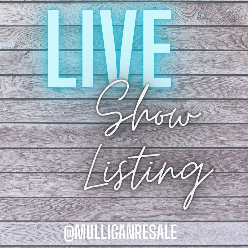 Mulligan Resale Live Show Listing